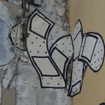 We will see Graffiti art works by Israeli artist DEDE